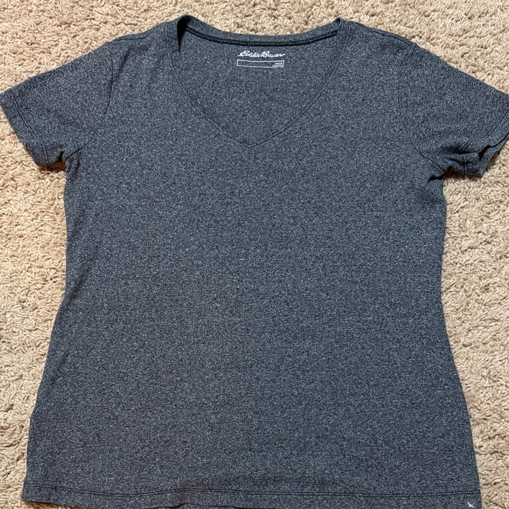 Eddie Bauer Gray Women's Top